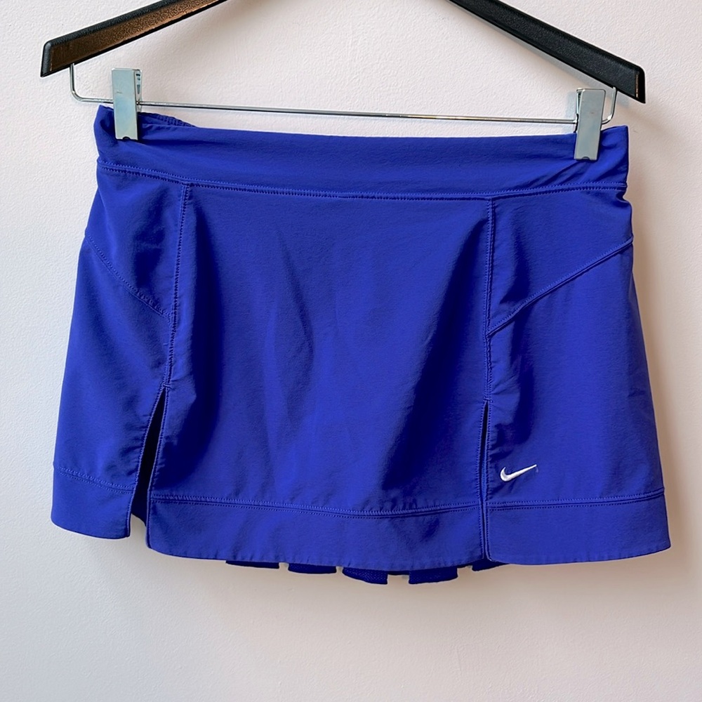 Nike Dri-Fit Purple Pleated Tennis Skirt Size Small